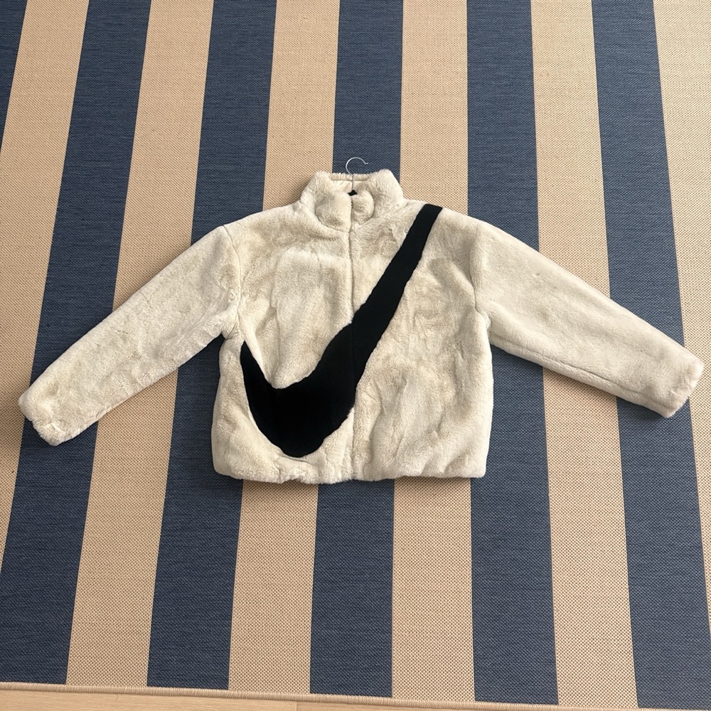 Nike Faux Fur Zip-Up